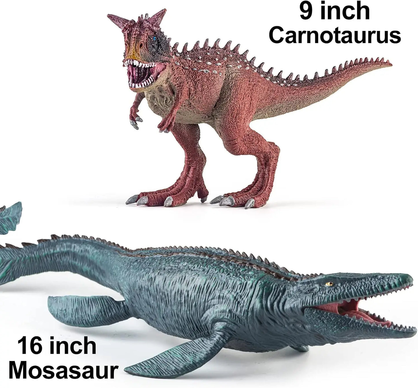 6PCS Dinosaur Toys Set, Realistic-Looking Dino Action Figures, Education Toy Christmas Gift for Boys Girls Children Kids