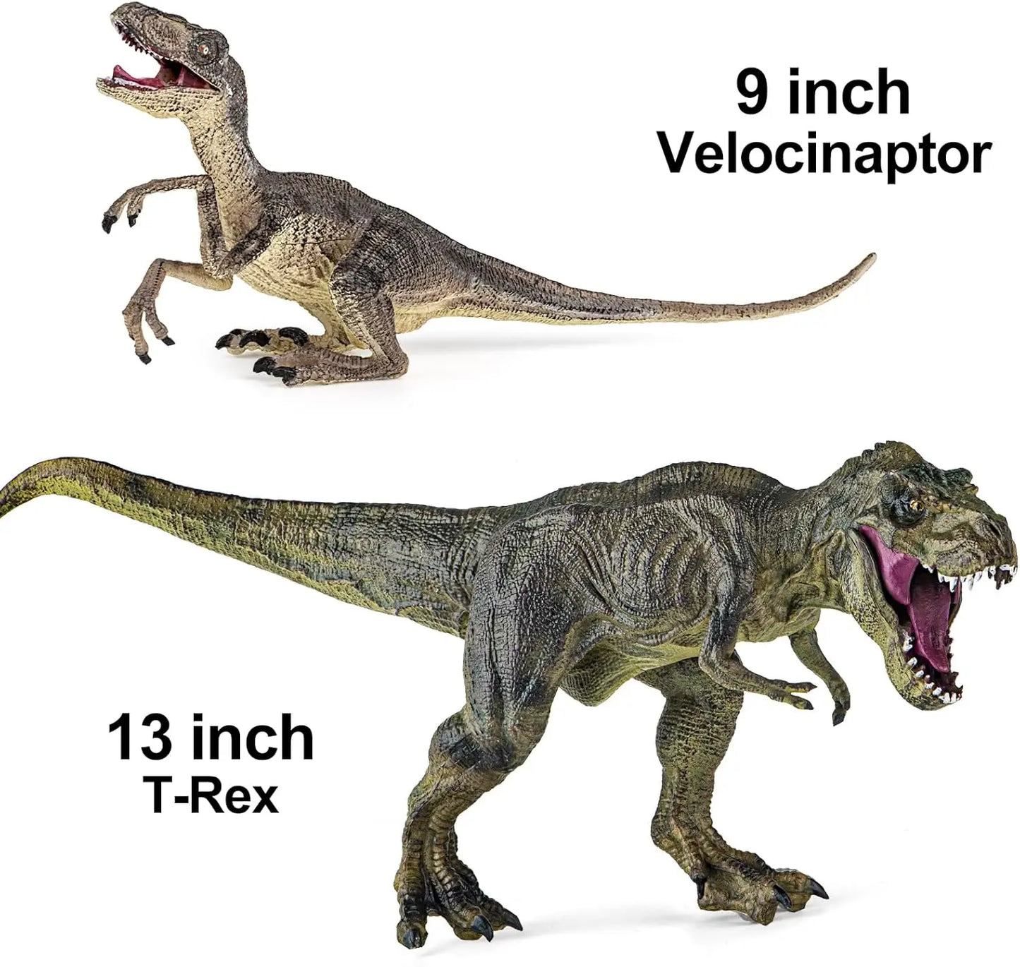 6PCS Dinosaur Toys Set, Realistic-Looking Dino Action Figures, Education Toy Christmas Gift for Boys Girls Children Kids