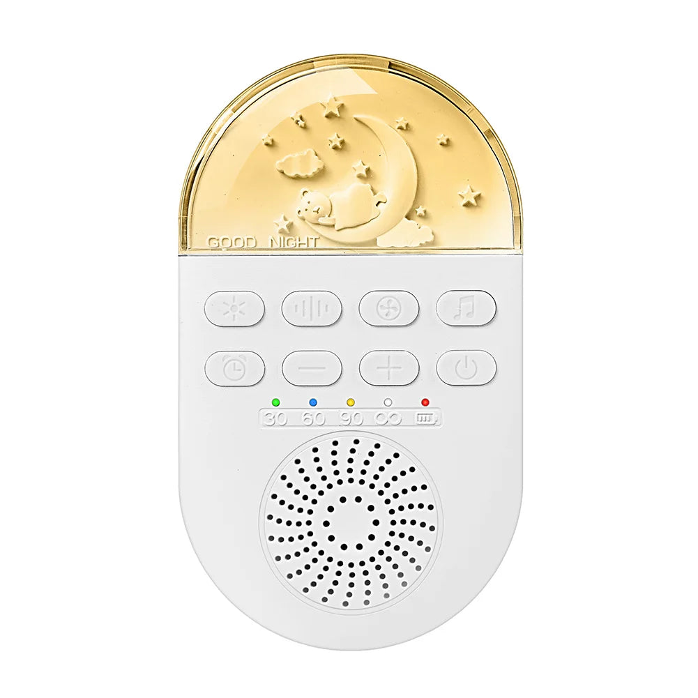 Baby Sleep Machine Portable Baby Sleep Sound Player 24 Soothing Sounds Sleeping Relaxation Rechargeable for Home Travel