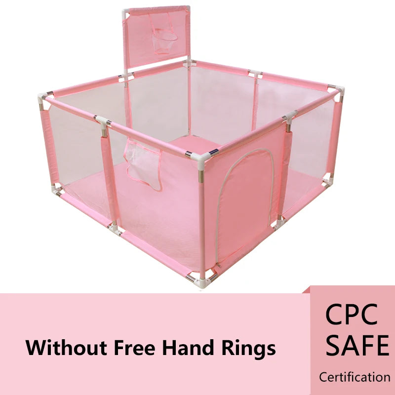IMBABY Baby Playpen Indoor Baby Playground Park for Baby Corralito Basketball Baby Activity Gym Outdoor Play Groundbox Dry Pool