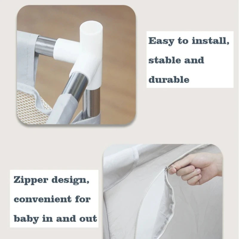 IMBABY Playpen for 0-6Y Large Safety Play Yard Indoor/Outdoor Kids Play Area with Pull tab Playground Dry Ball Pool