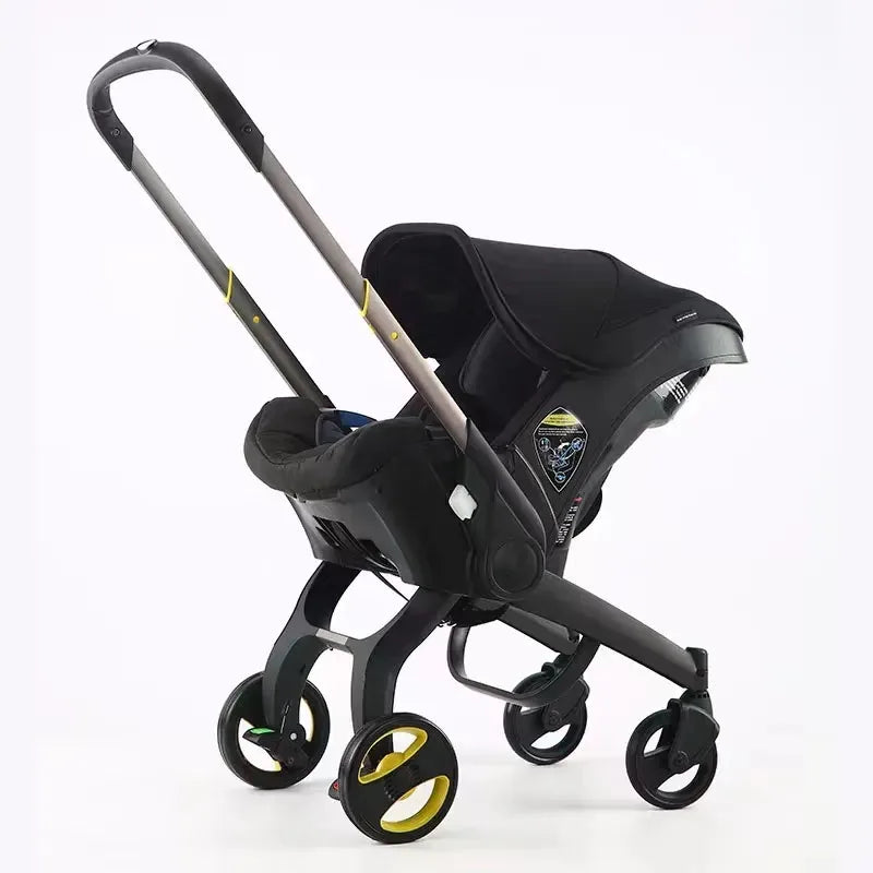 Compact Baby Stroller 2-in-1 Foldable Portable Pram with Car Seat Lightweight Buggy New Model Travel Carriage Bestselling